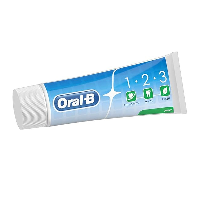خمیردندان اورال-بی مدل 1.2.3 حجم 100 میلی لیتر