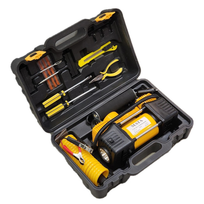 پمپ باد فندکی ماتا مدل MA12V مجموعه 15 عددی