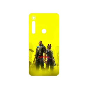 MAHOOT Cyberpunk Game Series Cover Sticker for Motorola One Macro