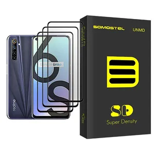 Somastel SD Glass MIX003 Screen Protector For Realme 6S Pack Of 3