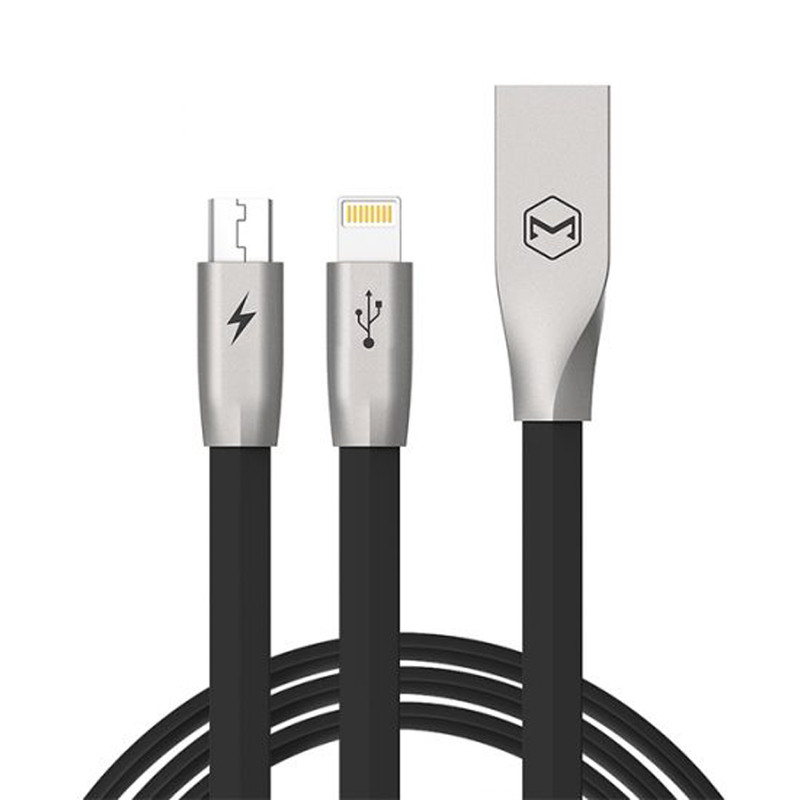 کابل تبدیل USB به لایتنینگ/micro usb مک دودو مدل MCA-1870 طول 1.2 متر