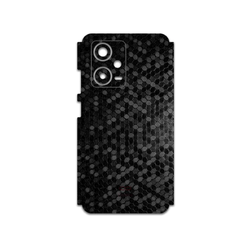 برچسب پوششی ماهوت مدل Honey-Comb-Circle مناسب برای گوشی موبایل شیائومی Redmi Note 12 Pro Plus