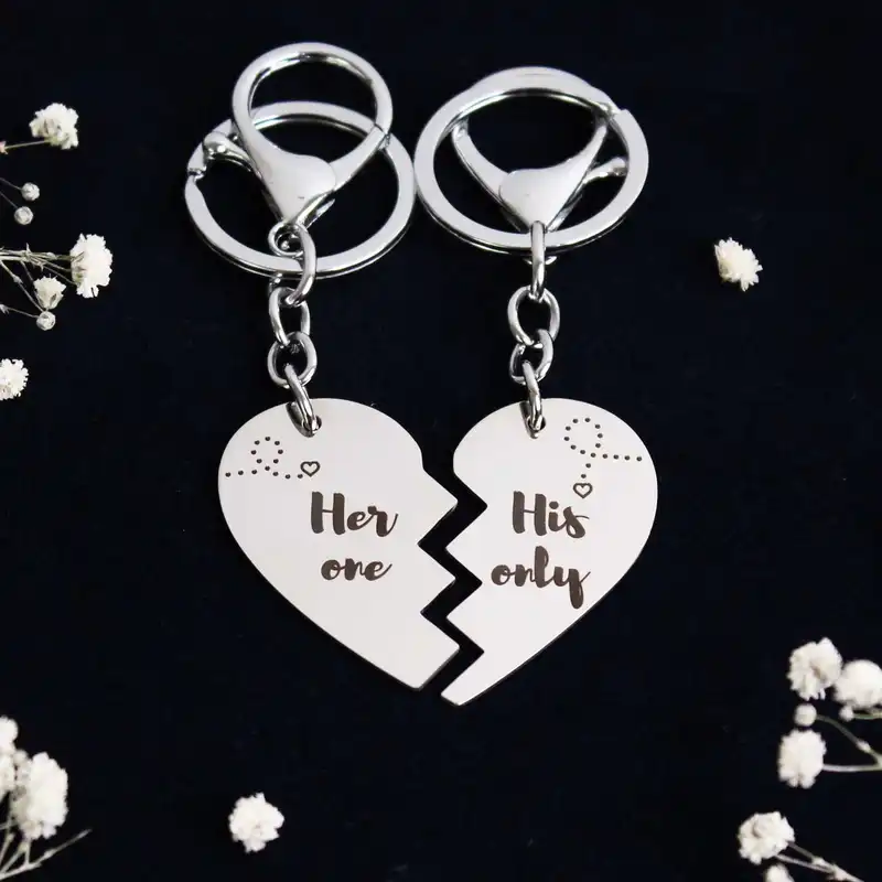 جاکلیدی گلسو مدل ست قلب کد 3 مجموعه 2 عددی