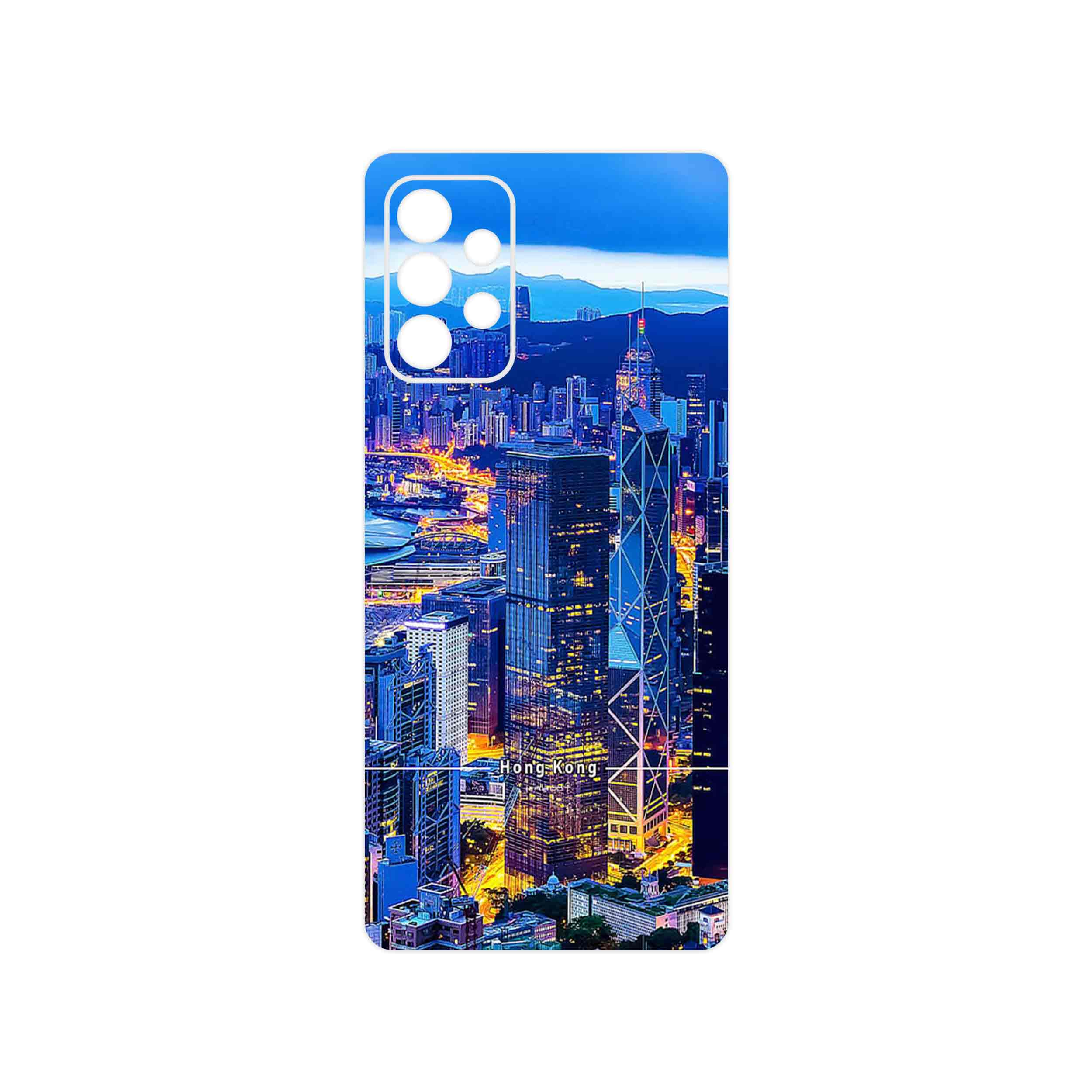 برچسب پوششی ماهوت مدل Hong Kong City مناسب برای گوشی موبایل سامسونگ Galaxy A72