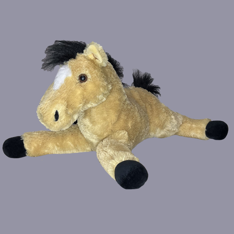 عروسک آرورا طرح اسب مدل Aurora Laying Horse کد SZ11/905 طول 48 سانتی متر