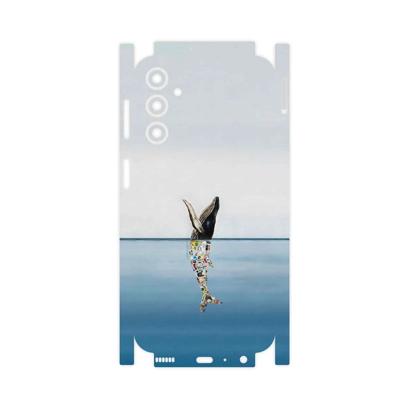 برچسب پوششی ماهوت مدل Collage of Sea Trash-FullSkin مناسب برای گوشی موبایل سامسونگ Galaxy A24
