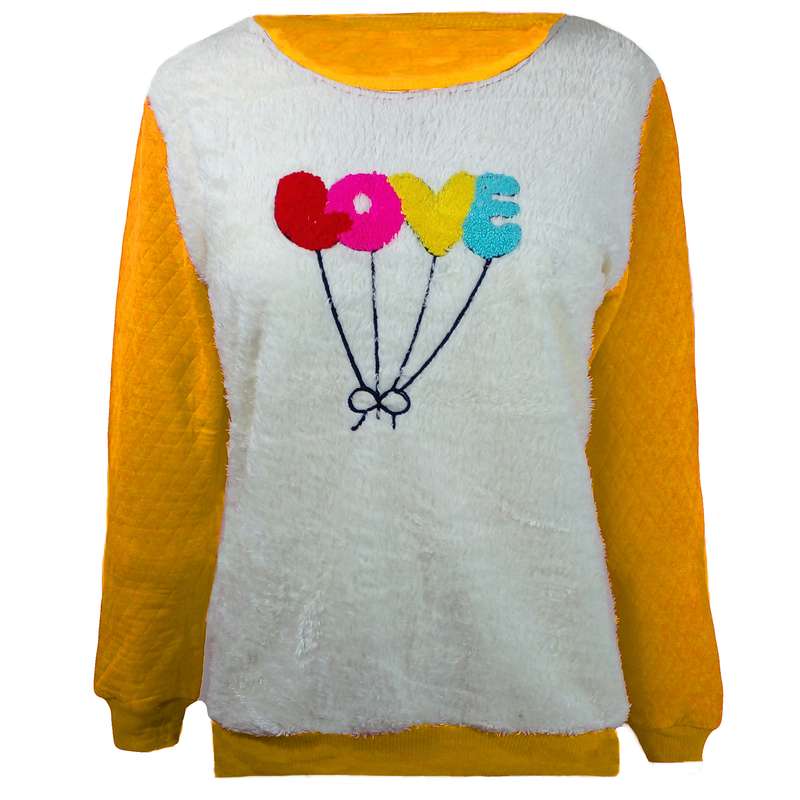 سویشرت زنانه مدل تدی