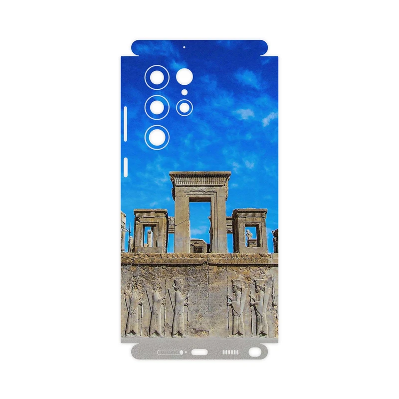 برچسب پوششی ماهوت مدل TAKHT-e-JAMSHID-FullSkin مناسب برای گوشی موبایل سامسونگ Galaxy S22 Ultra 5G