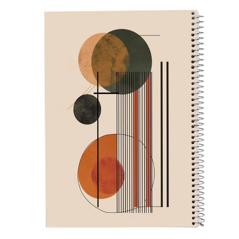 دفتر لیست خرید 50 برگ مدوپد مدل اشکال فانتزی کد DF16127