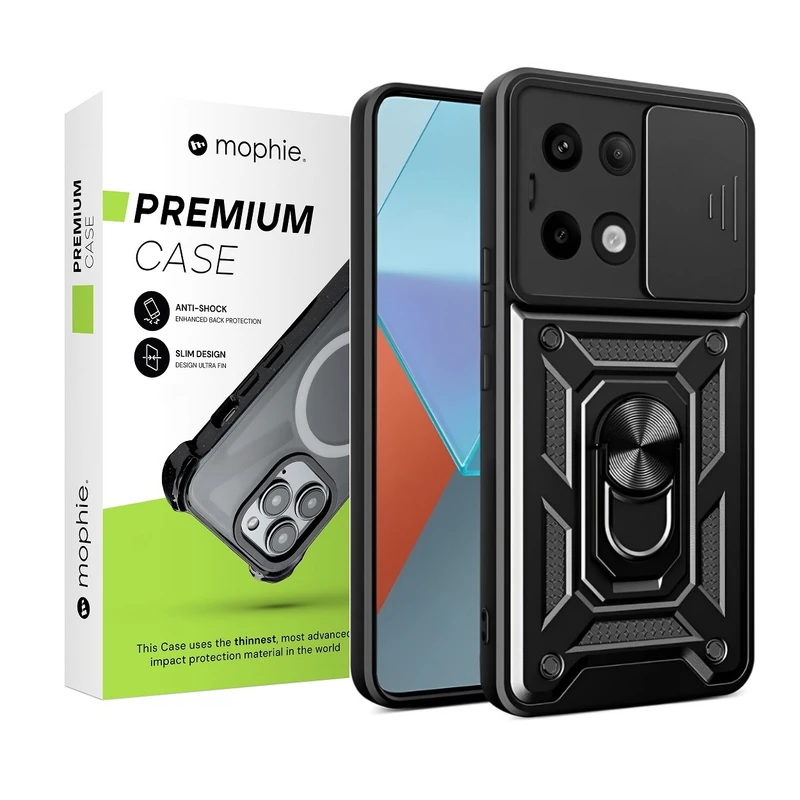 کاور موفی مدل ArmorCamp مناسب برای گوشی موبایل شیائومی Redmi Note 13 Pro 4G / Poco M6 Pro 4G