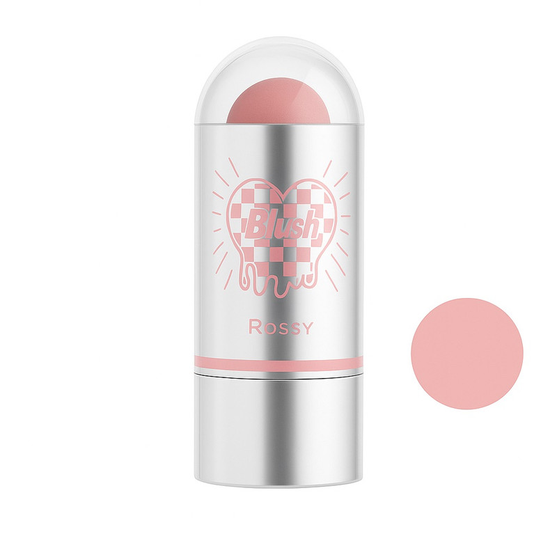 رژگونه استیکی مات اولی بولا مدل Rossy شماره 3