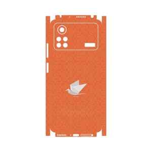 MAHOOT Minimalist origami bird-FullSkin Cover Sticker for Xiaomi Poco X4 Pro 5G