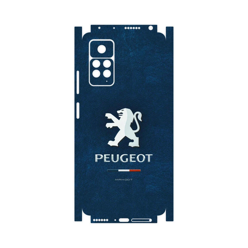 برچسب پوششی ماهوت مدل Peugeot-Logo-FullSkin مناسب برای گوشی موبایل شیائومی Redmi Note 11 Pro