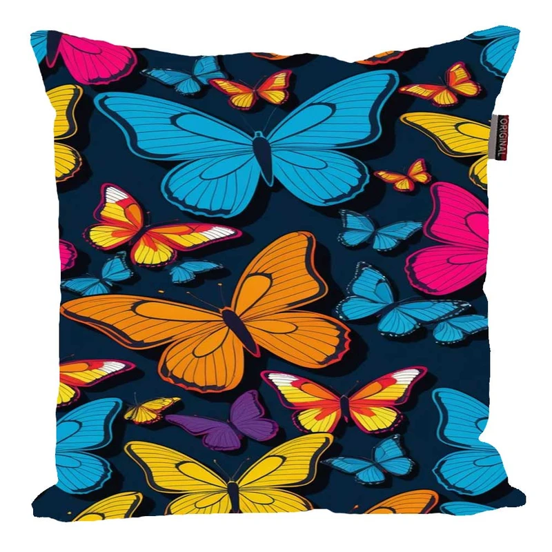 کوسن پاد آفرین مدل فانتزی طرح پروانه کد 2795