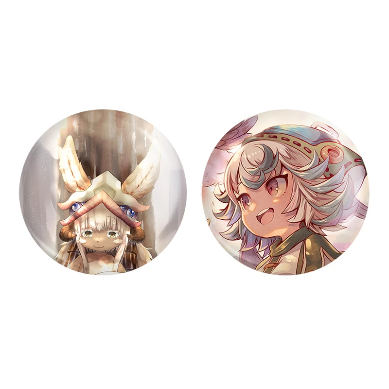 پیکسل خندالو مدل ناناچی و میدوری انیمه ساخته شده در پرتگاه Made in Abyss کد 2209722099 مجموعه 2 عددی