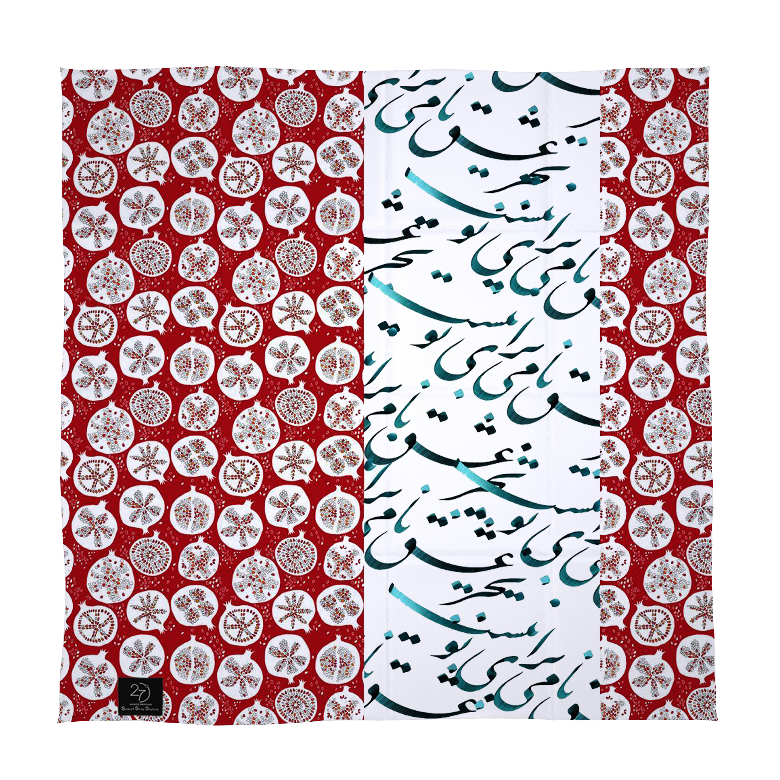 دستمال سر و گردن 27 مدل یلدا کد J44