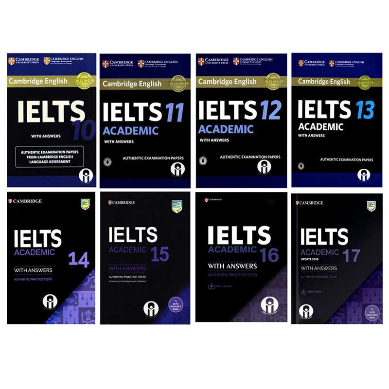 کتاب Cambridge IELTS Academic اثر جمعی از نویسندگان انتشارات الوندپویان جلد 10 تا 17 کتاب Cambridge IELTS Academic اثر جمعی از نویسندگان انتشارات الوندپویان جلد 10 تا 17
