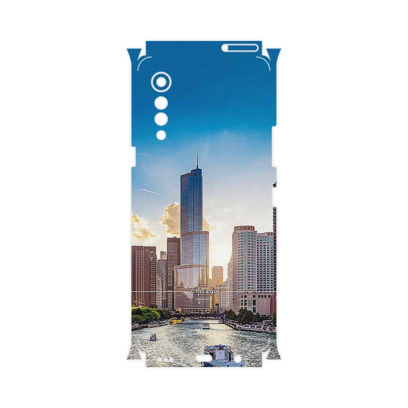 برچسب پوششی ماهوت مدل City of Chicago-FullSkin مناسب برای گوشی موبایل ال جی Velvet 5G