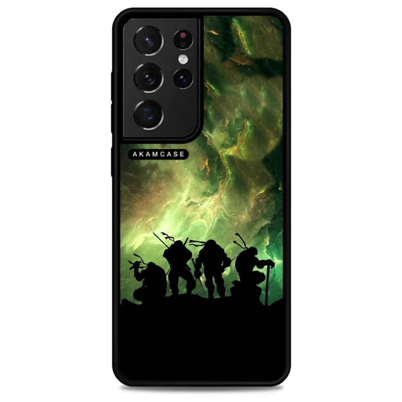 کاور آکام مدل AMC-WSGS21U-NINJA TURTLES12 مناسب برای گوشی موبایل سامسونگ Galaxy S21 Ultra