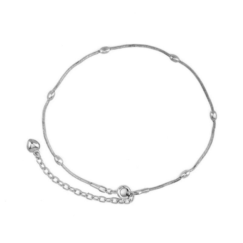 پابند نقره زنانه مدل گوی 2016