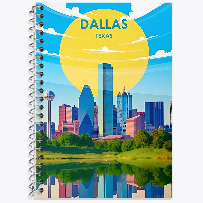 دفتر نت موسیقی 50 برگ خندالو طرح دالاس (Dallas) کد F6331