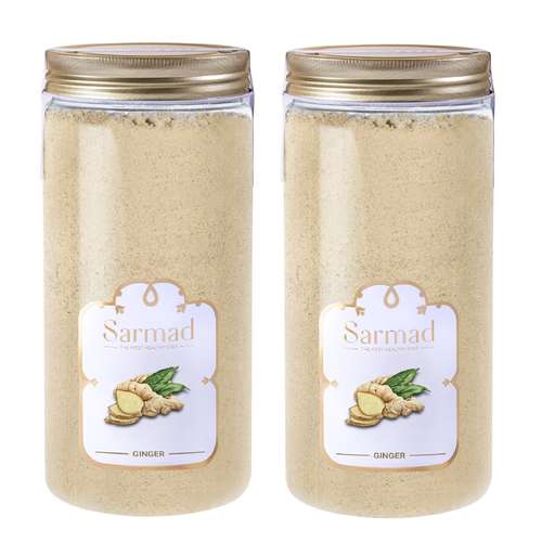 پودر زنجبیل سرمد - 750 گرم بسته 2 عددی