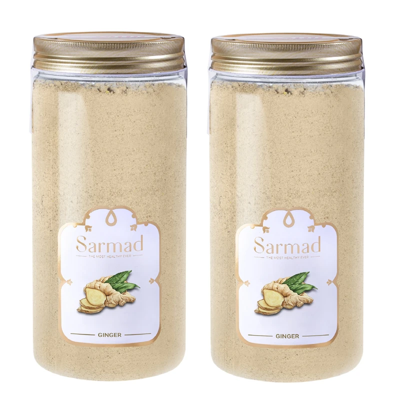 پودر زنجبیل سرمد - 750 گرم بسته 2 عددی