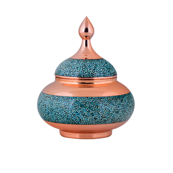قندان فیروزه کوبی آقاجانی مدل BB کد F111