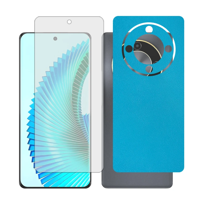 محافظ صفحه نمایش مات گلس مدل Together مناسب برای گوشی موبایل آنر X9b به همراه برچسب پوششی پشت گوشی