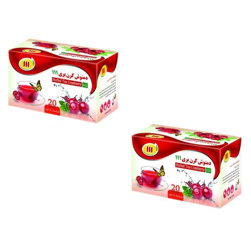 دمنوش گوجی بری 111 - 48 گرم بسته 2 عددی