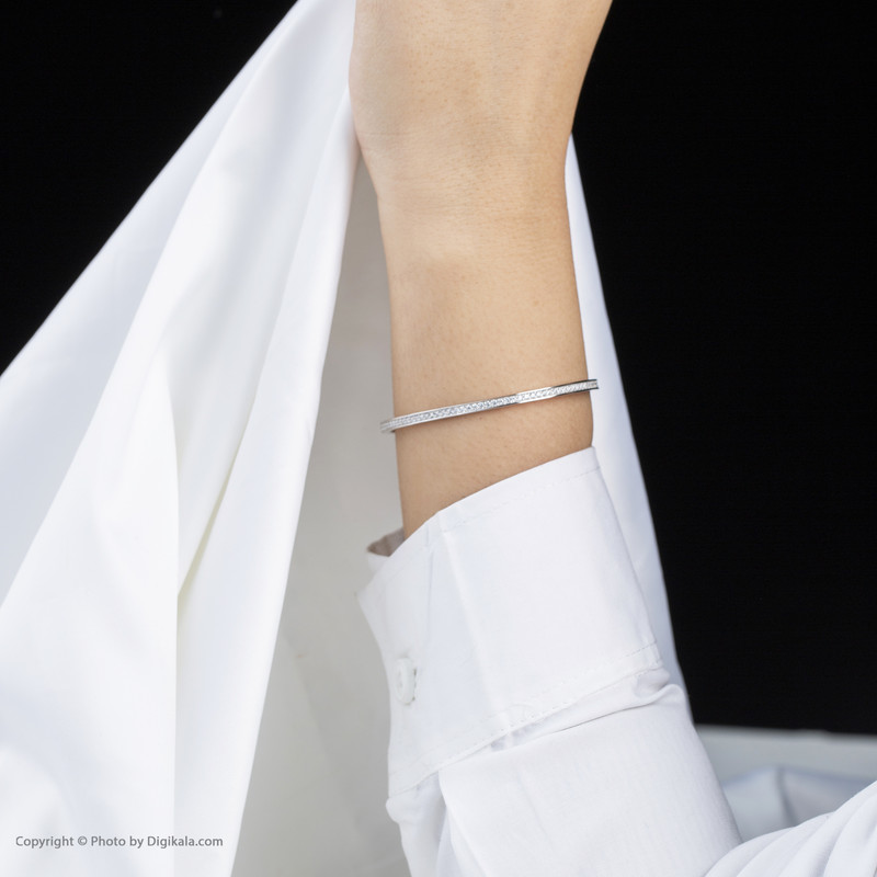 دستبند نقره زنانه کوبیک کد QB-7404
