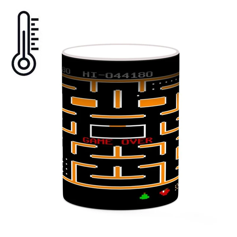 ماگ حرارتی کاکتی مدل بازی Ms. Pac-Man کد mgh29664