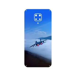 MAHOOT Fighter plane Su27 Cover Sticker for Xiaomi Redmi Note 9 Pro