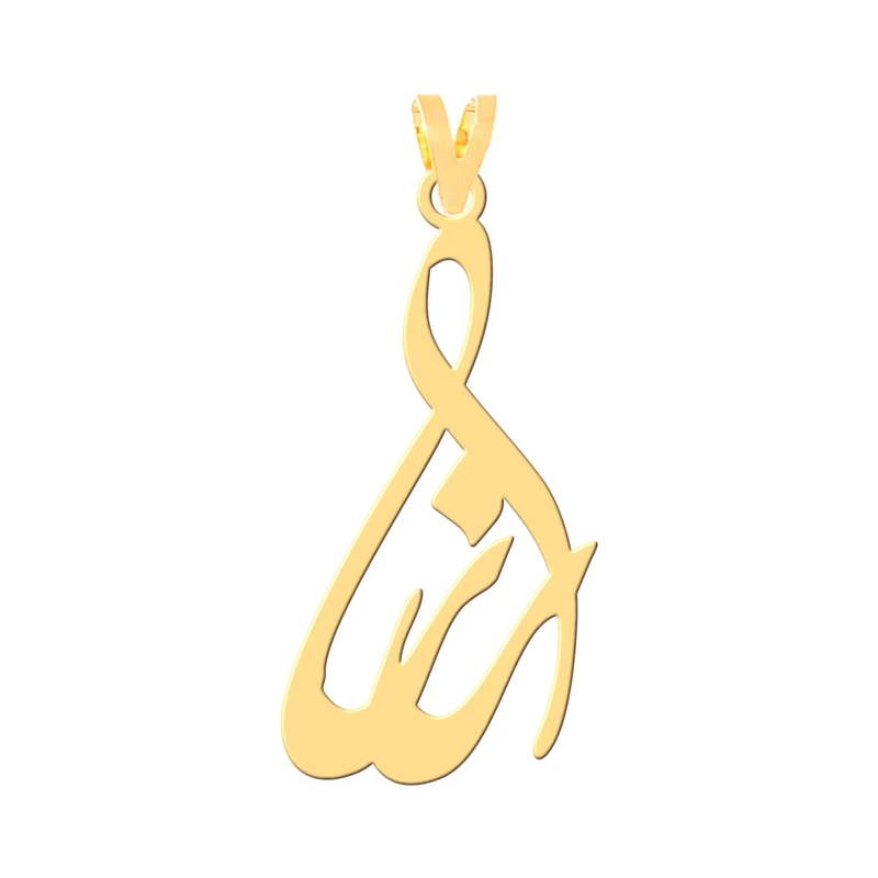 آویز گردنبند طلا 18 عیار زنانه کرابو طرح رزا مدل Kr30045