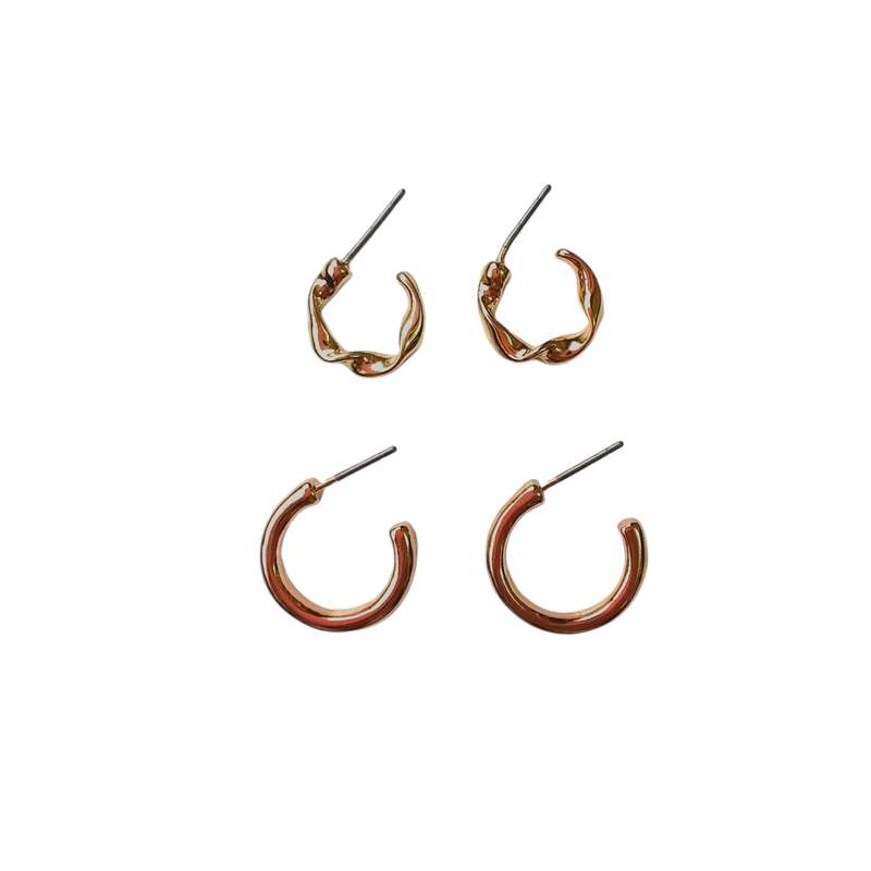 گوشواره زنانه سی اند ای مدل مینیمال آفتاب مجموعه دو عددی گوشواره زنانه سی اند ای مدل مینیمال آفتاب مجموعه دو عددی