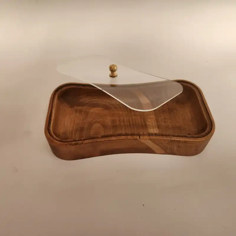 ظرف چوبی گردوچ کد DK - 1500