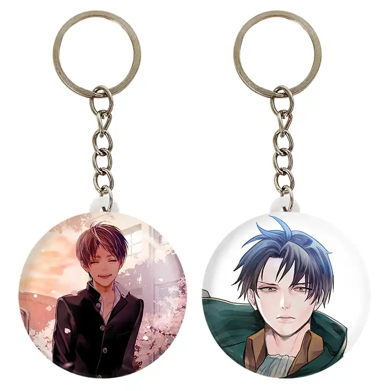 جاکلیدی خندالو مدل ارن یگر انیمه اتک آن تایتان کد 1862218628 مجموعه 2 عددی