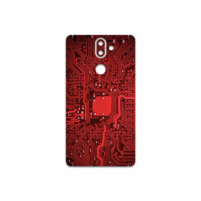 برچسب پوششی ماهوت مدل Red Printed Circuit Board مناسب برای گوشی موبایل نوکیا 8 Sirocco