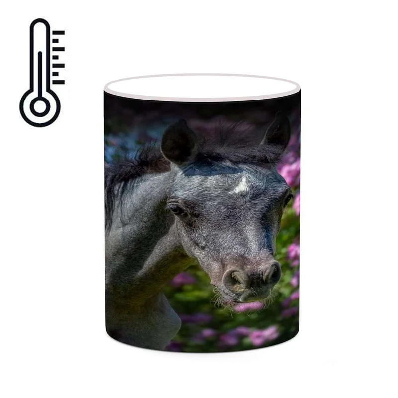 ماگ حرارتی کاکتی مدل اسب کد mgh24214