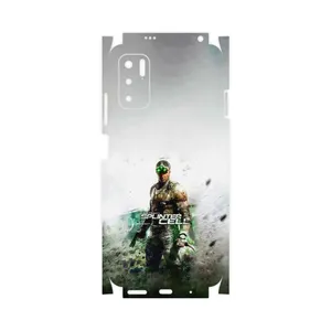 MAHOOT splintercell Game Series-FullSkin Cover Sticker for Xiaomi Redmi Note 10 5G