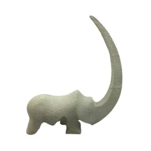 مجسمه مدل کرگدن تک شاخ کلاسیک کد 08