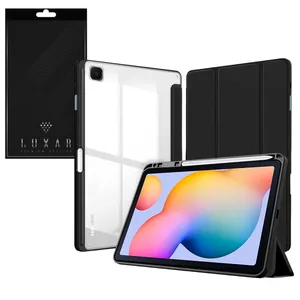 Luxar s6lite - smart with pencilholder Cover For Samsung Galaxy Tab S6 Lite