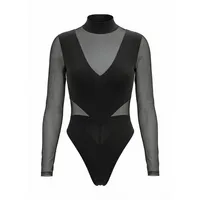 بادی آستین بلند زنانه مدل حریر هفتی B7