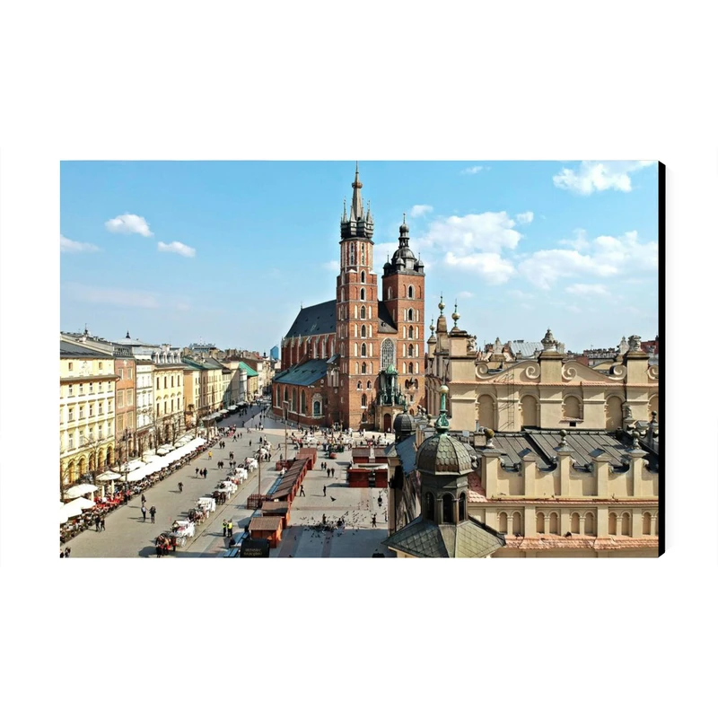 تابلو شاسی عرش طرح گردشگری لهستان مدل شهر تاریخی کراکوف کد As5833