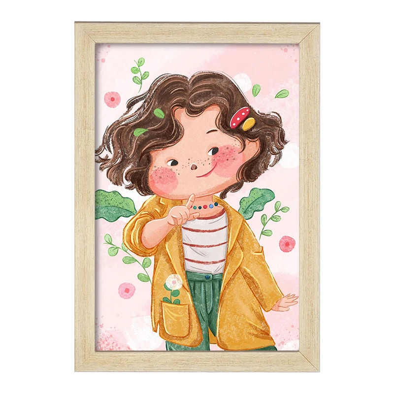 تابلو خندالو مدل دخترانه فانتزی کد 25740