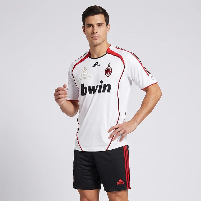 تی شرت ورزشی مردانه مدل میلان Away 2007