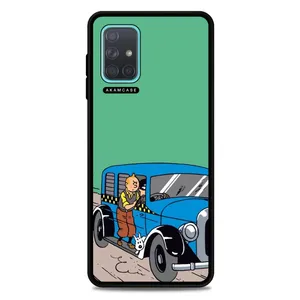 AKAM AMC-WSGA71-TINTIN-9 Cover For Samsung Galaxy A71