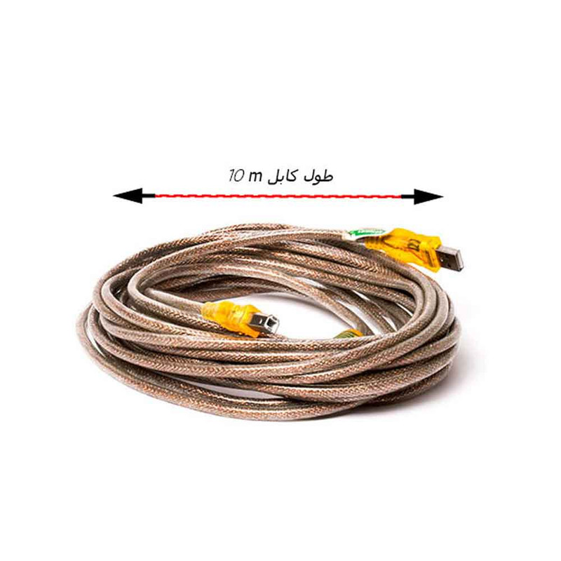 کابل USB پرینتر مدل 01 طول 10 متر 1