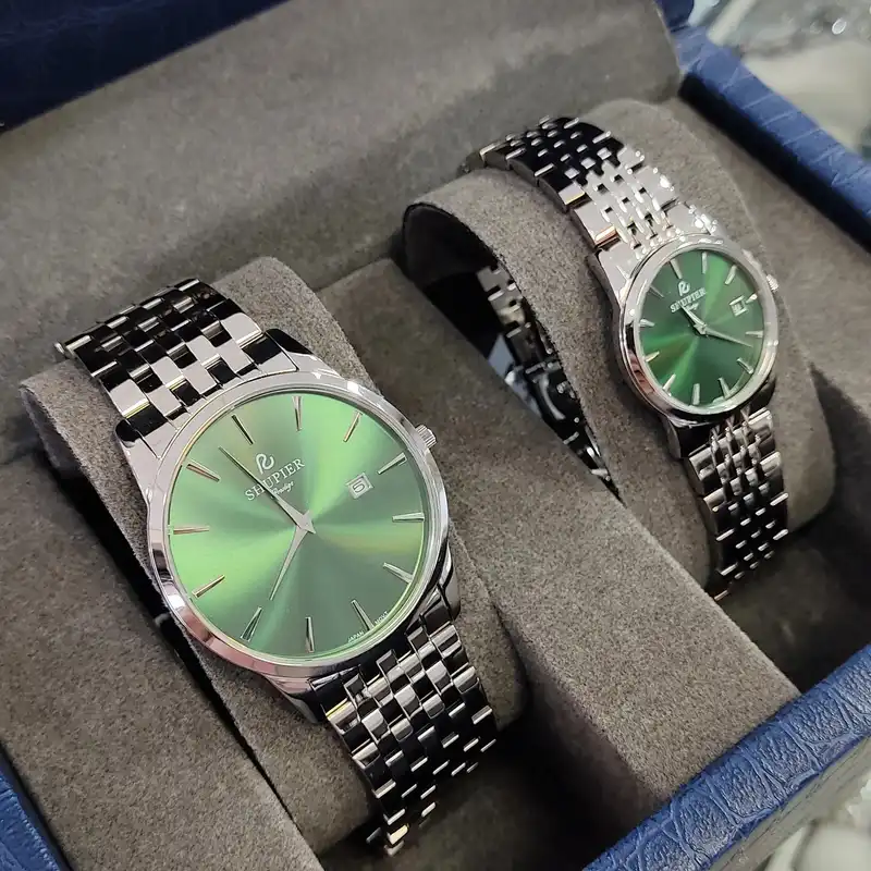 ست ساعت مچی عقربه ای زنانه و مردانه شوپیر مدل GL206A004