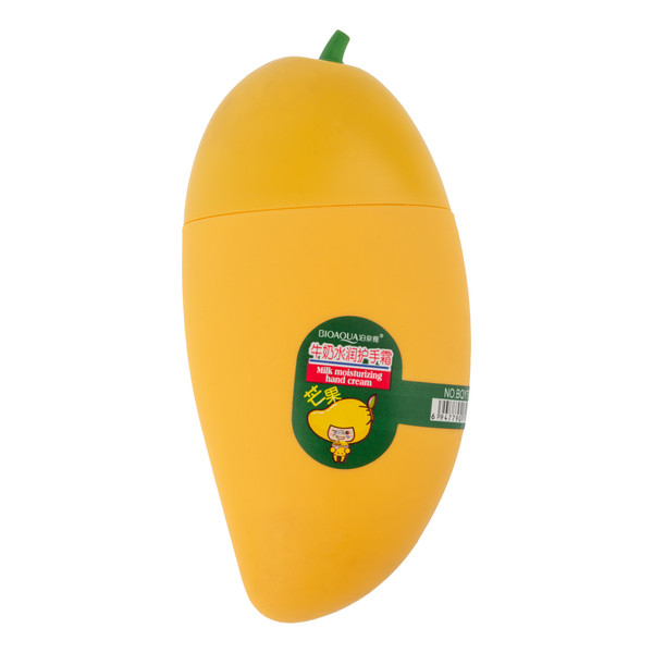 کرم مرطوب کننده دست بی آکوا مدل Mango مناسب برای انواع پوست وزن 50 گرم
